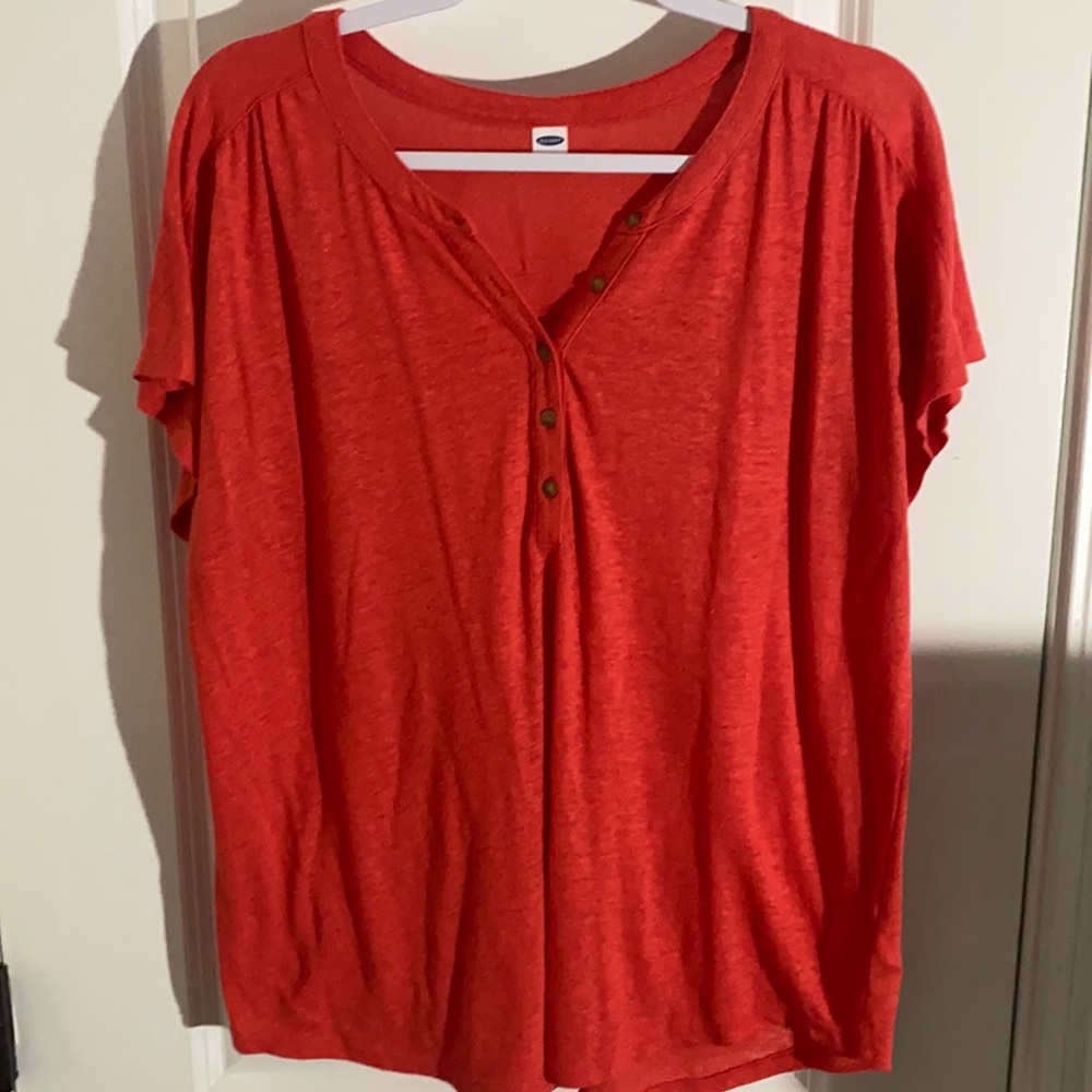 Old Navy Coral Top
